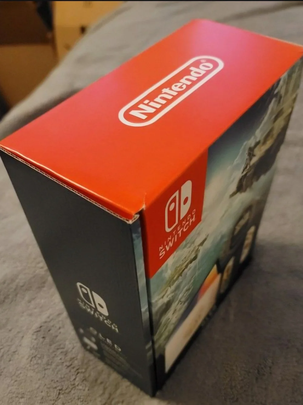 Nintendo Switch Console - Red Accent
